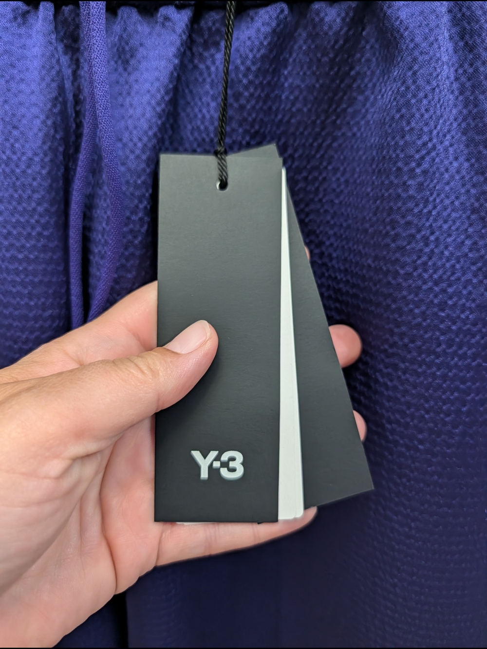 NWT Y-3 Logo Print Purple Track Pants - Picture 6 of 11